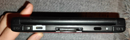 Nintendo 3ds red black - nintendo, xl